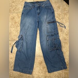 Wild Fable Blue Cargo Jeans